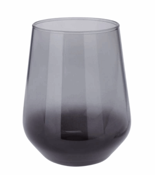 EH Drinking glass 070568 (425ML/14.37OZ) Black(6pcs)