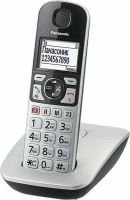 PHONE cordless PANASONIC KX-TGE510RUS silver