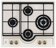 B/I HOB ELECTROLUX GPE363RBV