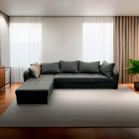 Corner Sofa Boninny TCS-001 arzila128-gray/35 (280x180)