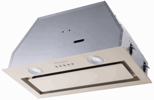 COOKER HOOD B/I MAUNFELD TRAPEZE 602IG Beige