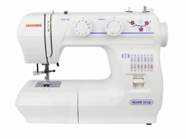 SEWING MACHINE JANOME Silver 12 LE