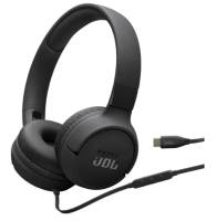HEADPHONE JBL T520C BLK