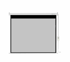PROJECTOR SCREEN LW EPS 300x200E electr.
