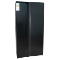 RF-sbs HOFFMANN HR605NFSBS-Black-Glass