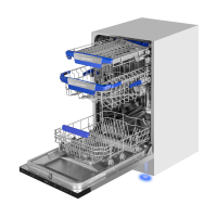 DISH WASHER B/I MAUNFELD MLP45636 Light Beam