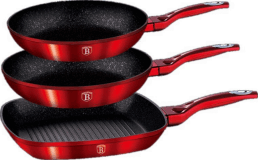 Casserole set Berlinger Haus BH1289NF Burgundy