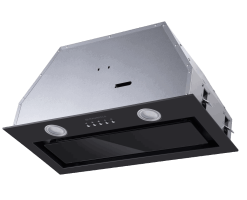 COOKER HOOD B/I MAUNFELD TRAPEZE 602iG Black