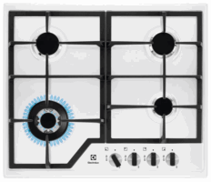 B/I HOB ELECTROLUX GPE363MW