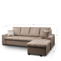 Corner Sofa Boninny F002 ARZILA 107